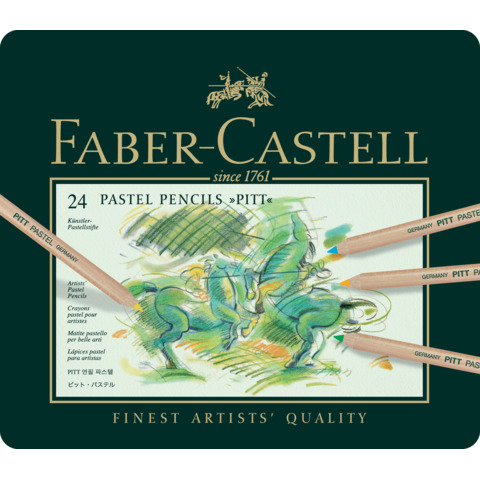 Astuccio in metallo matite Faber- Castell Pitt Pastel …