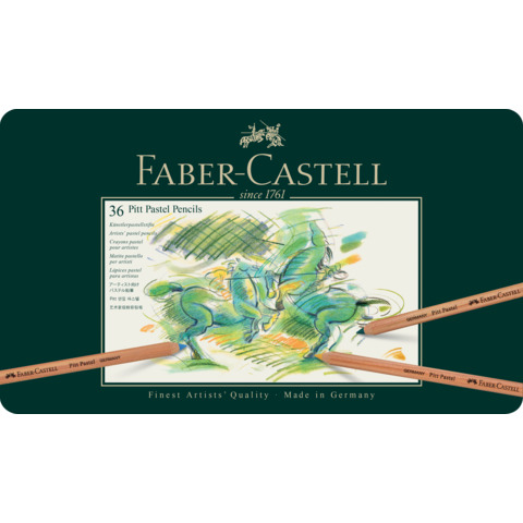 Astuccio in metallo matite Faber- Castell Pitt Pastel …