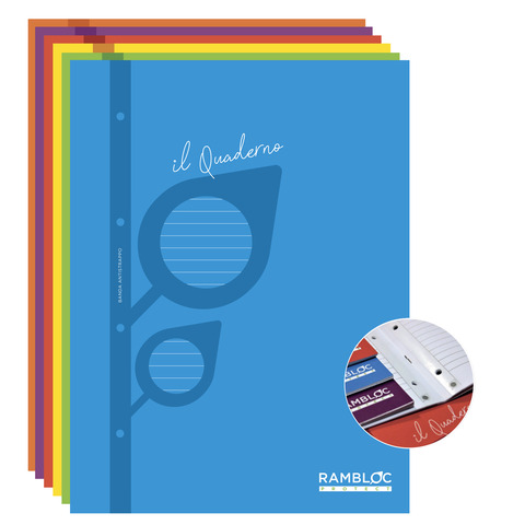 Maxi quaderno Rambloc Il Quaderno A4 - 80 g/m² - 32 ff - 1R - 90524503