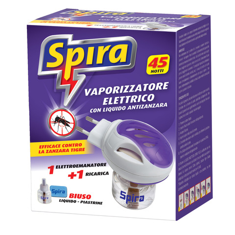 Kit vaporizzatore elettrico + ricarica liquida Spira doppio …