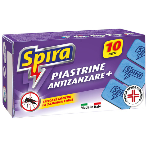 Piastrine antizanzare Spira per elettroemanatori a piastrine e …