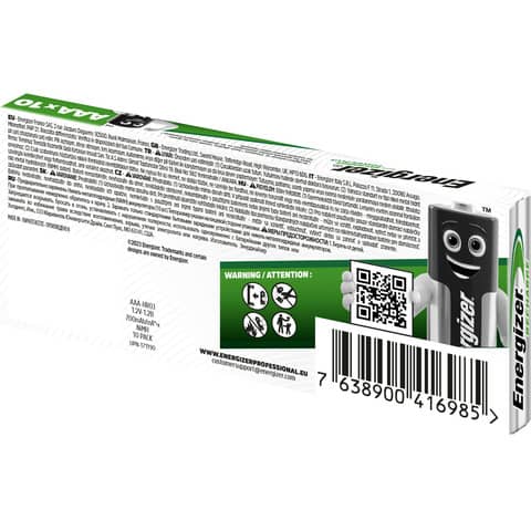 Batterie ricaricabili Energizer Power Plus Rech DP10 AAA …