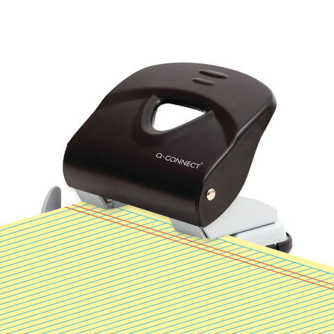 Perforatore a due fori Q-Connect 30 fogli nero KF14220