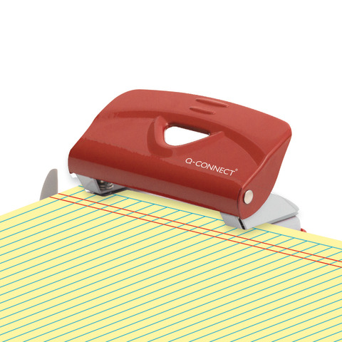 Perforatore a due fori Q-Connect 10 fogli rosso …