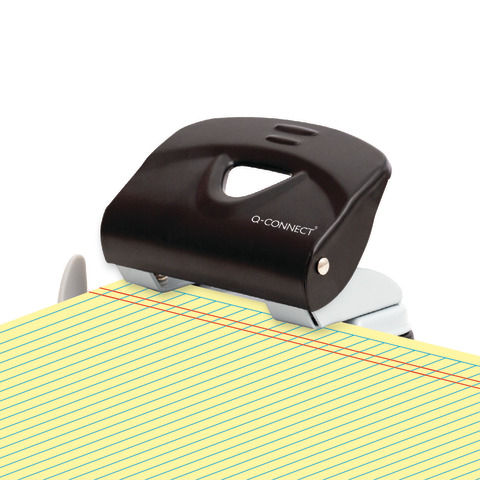 Perforatore a due fori Q-Connect 20 fogli nero …