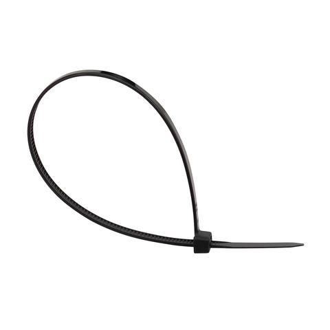 Fascette in nylon nero Q-Connect 200x3,6 mm - conf. 100 pz - KF17187