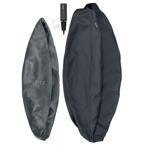 Palla Active da seduta anti rotolamento Ø 65 cm Leitz Ergo grigio scuro 65420089