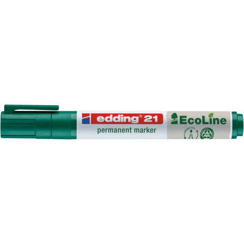 Marcatore permanente Edding 21 EcoLine punta tonda - …