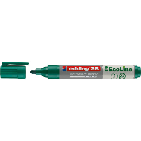 Marcatore per lavagne bianche Edding 28 EcoLine punta …