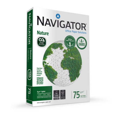 Carta per fotocopie Navigator Nature A3 75 g/m² …