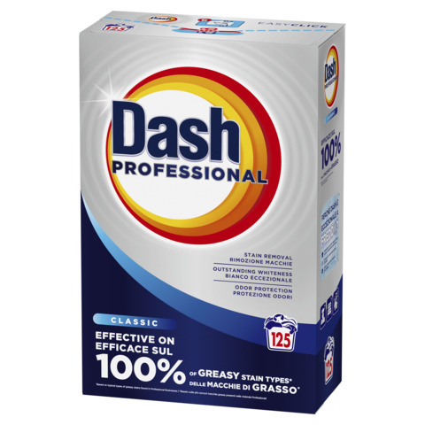 Detersivo in polvere Dash Professional 125 misurini 6,25 Kg - PG269