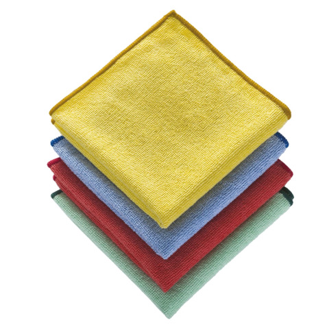 Panno in microfibra tessile Eudorex Pro Microtex Fast 37x37 cm rosso - conf. 10 pz - A975