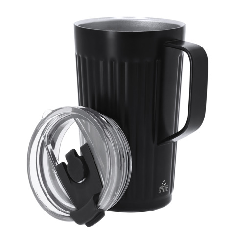 Tazza termica Korplax realizzata in acciaio inossidabile doppia parete 350 ml - 21342