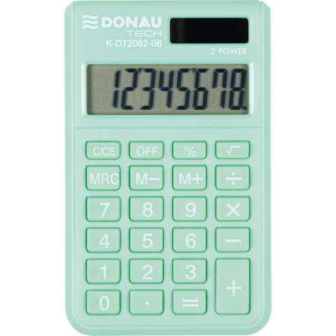 Calcolatrice tascabile Donau Tech con display a 8 …