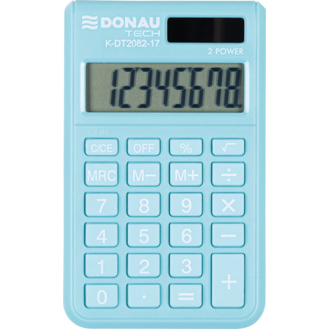 Calcolatrice tascabile Donau Tech con display a 8 …