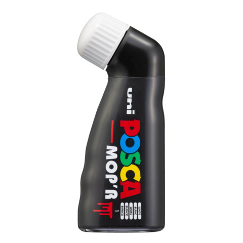 Marcatore a tempera Uni Posca Mop'r punta 3-19 mm bianco M PCM22 BI