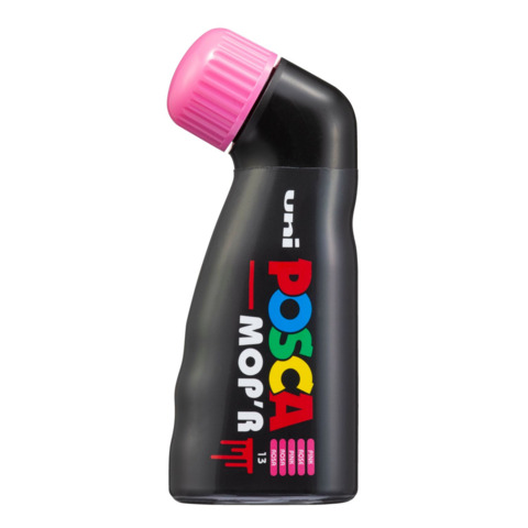 Marcatore a tempera Uni Posca Mop'r punta 3-19 mm rosa M PCM22 RA