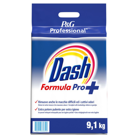 Detersivo lavatrice in polevere Dash Pro Plus 9,1 Kg - 130 misurini - PG8502