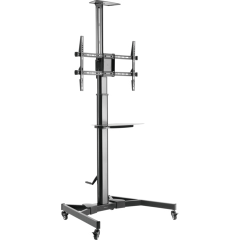 Supporto TV mobile Fellowes regolabile 91×68,3×213,8 cm - nero 100136877