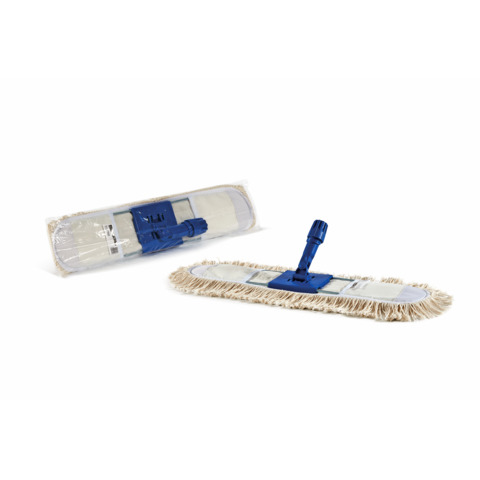 Scopa industriale in cotone Perfetto 60 cm - frange lavabili 0022A
