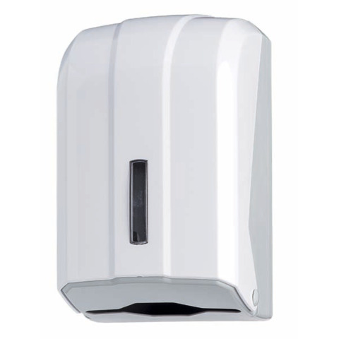Distributore di carta igienica interfogliata Medial Wave bianco 300f 135x120x225mm - 908025