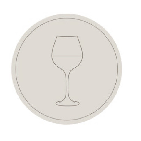 Sottobicchieri in cartoncino vegetale Ristocart - conf. 250 pz D.10 cm SOTB-CT250TO