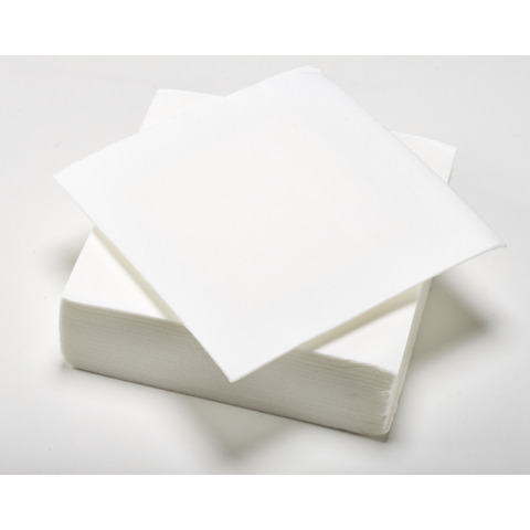 Tovaglioli microgoffrati Tavola Viva 38x38 cm 2 veli - bianco - conf. 40 pz - 61828