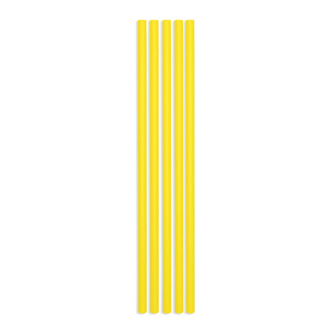 Cannucce in carta Ecolor Ø 0,5 cm giallo …