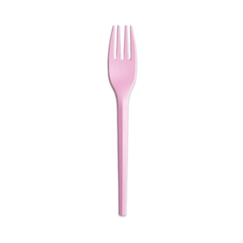 Forchette Ecolor rosa 16 cm conf. 20 pz - 76385