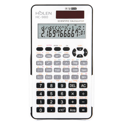 Calcolatrice scientifica Holen HC-980 10+2 cifre 401 funzioni …
