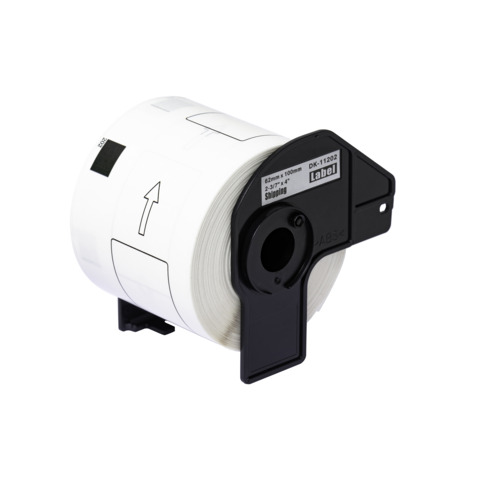 Nastro Q-Connect compatibile Brother DK-11202 spedizioni in carta bianca 62x100 mm - rotolo 300 et. - KF18801