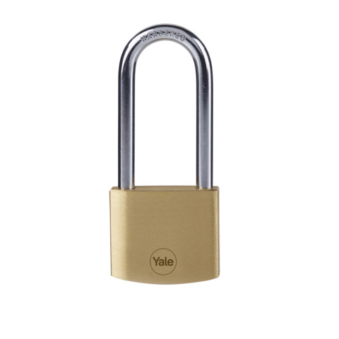 Lucchetto in ottone Yale Boron con arco lungo 40 mm YY110B/40/152/1