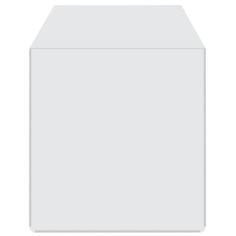 Tasca per CD/DVD Media-Range con lembo di chiusura - conf. da 50 pezzi - Media-Range trasparente - BOX64