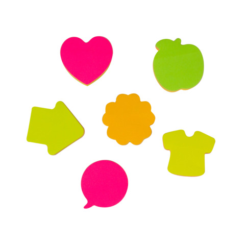 Foglietti riposizionabili Donau Sticky Notes 100 fogli - conf. da 24 blocchetti assortiti - 330501924