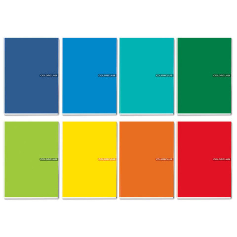 Maxi quaderno Colorclub A4 - 80 g/m² - 20+1 ff - CO - 5717