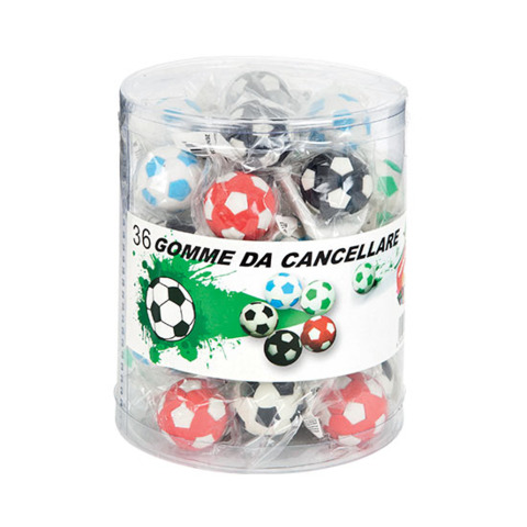 Espositore 36 gomme a palla Monikids colori assortiti 26NIK035
