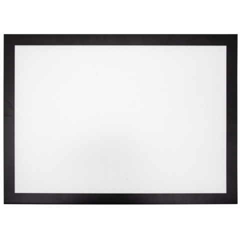Tasche magnetiche A4 in PVC Q-Connect con cornice - nero - conf. 2 pz - KF11513