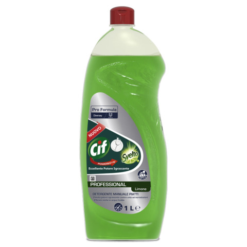 Detergente per stoviglie Cif Professional limone - 3 …