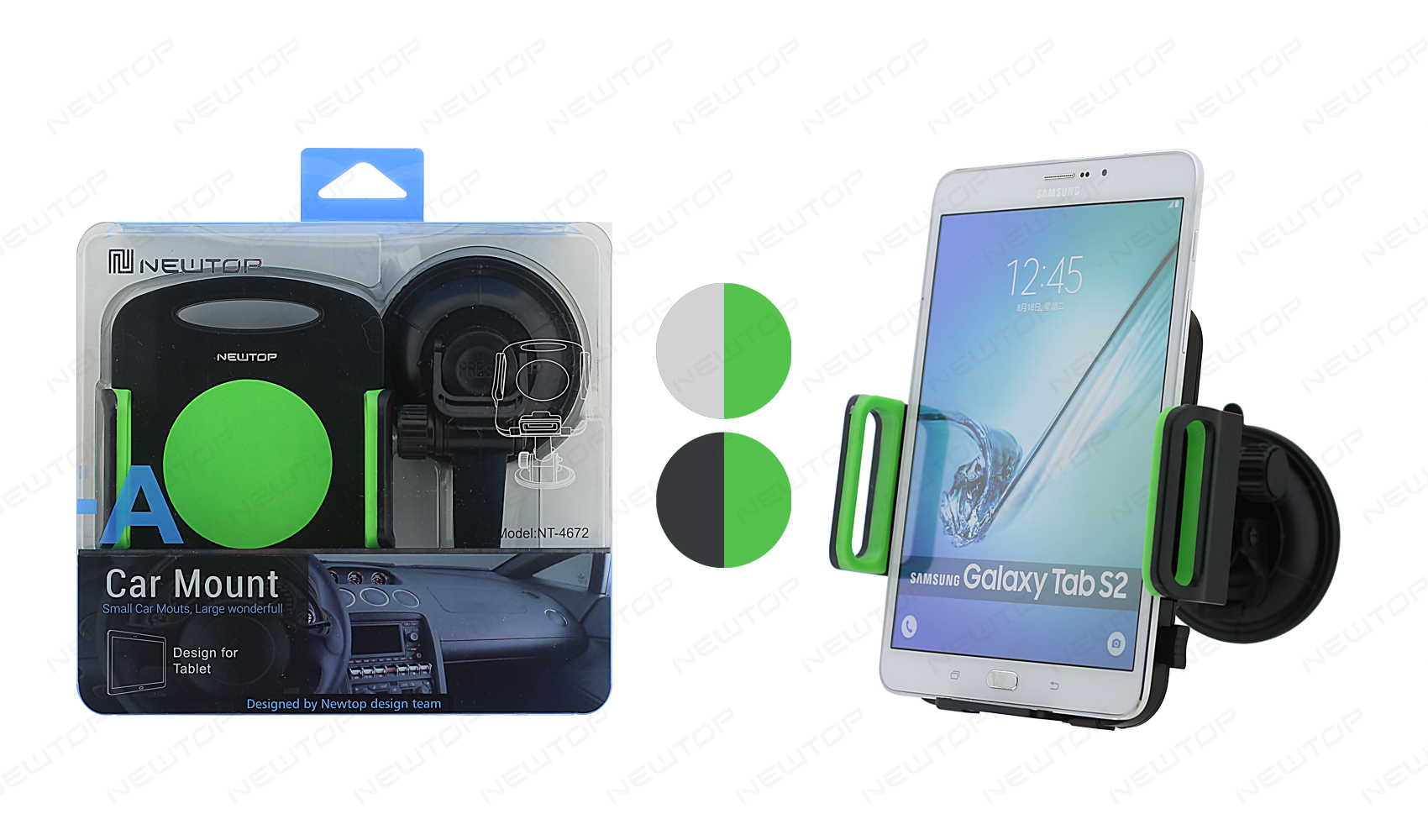NEWTOP STAND UNIVERSALE SERIE T-A TABLET VENTOSA BIG …