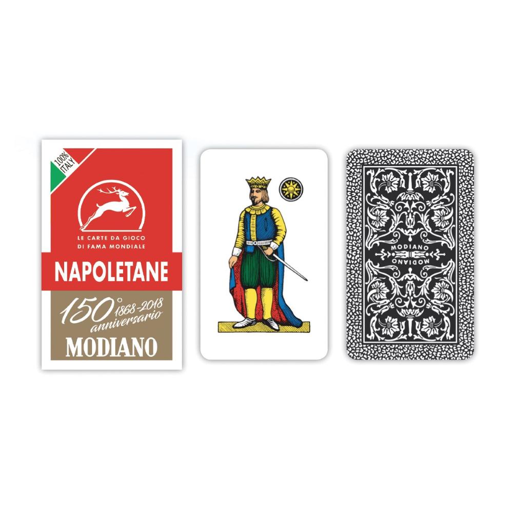 MODIANO CARTE DA GIOCO NAPOLETANE 97/25 EXTRA ROSSE …