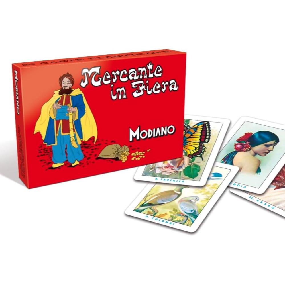 MODIANO CARTE DA GIOCO MERCANTE IN FIERA DUE …