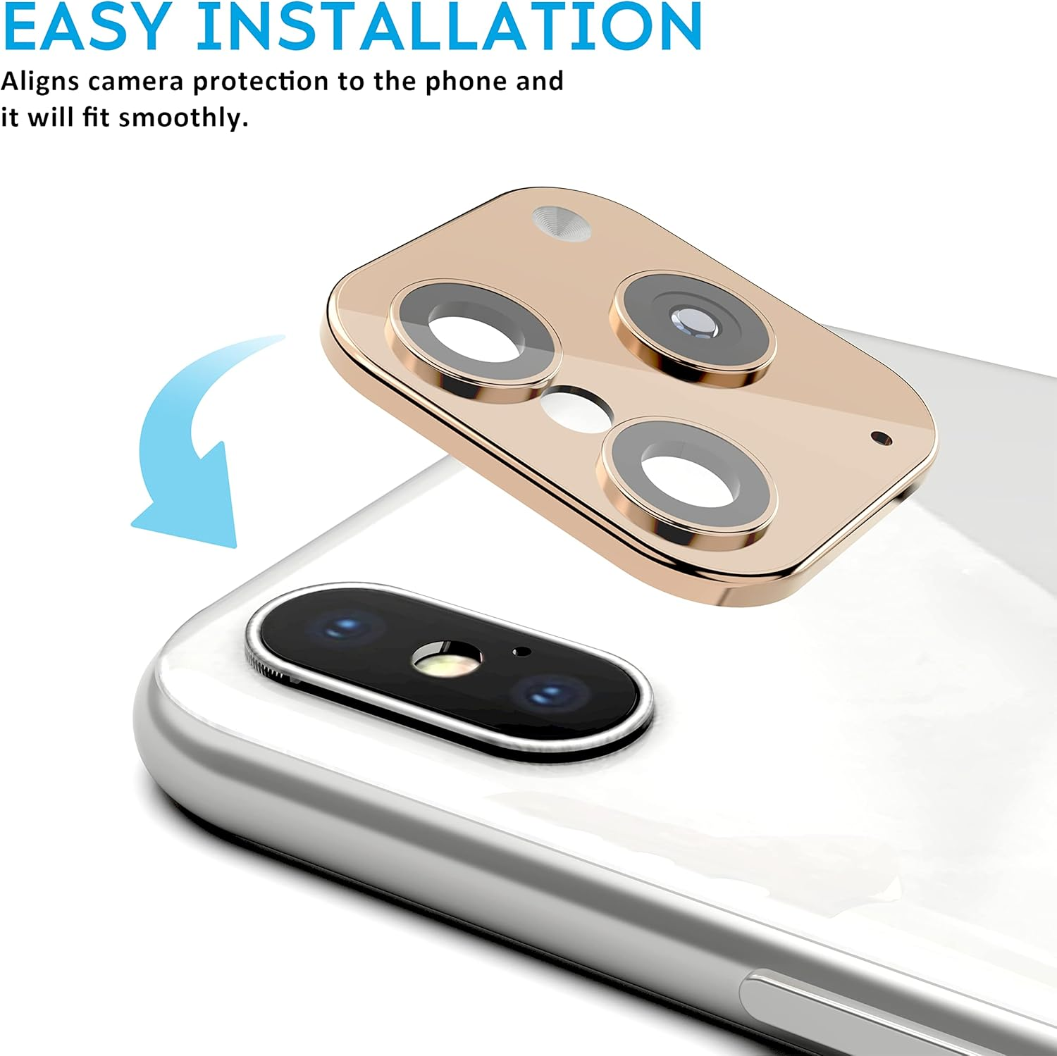 NEWTOP CAMERA GLASS APPLE IPHONE X - XS …
