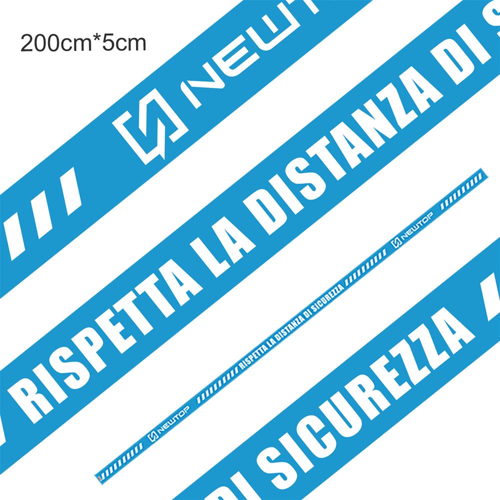 ADESIVO CALPESTABILE 200X5CM DISTANZA SICUREZZA