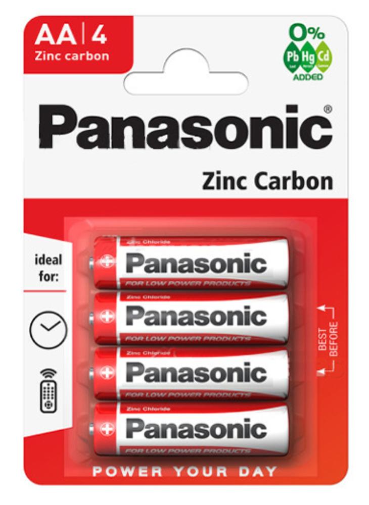 PANASONIC PILA ZINC CARBON AA BL4