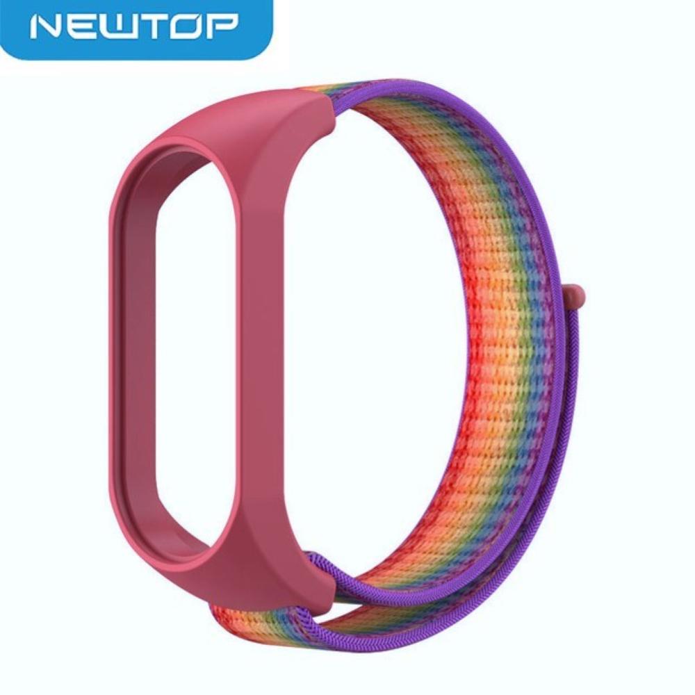 NEWTOP CINTURINO VELCRO NYLON XIAOMI MI BAND 5 …