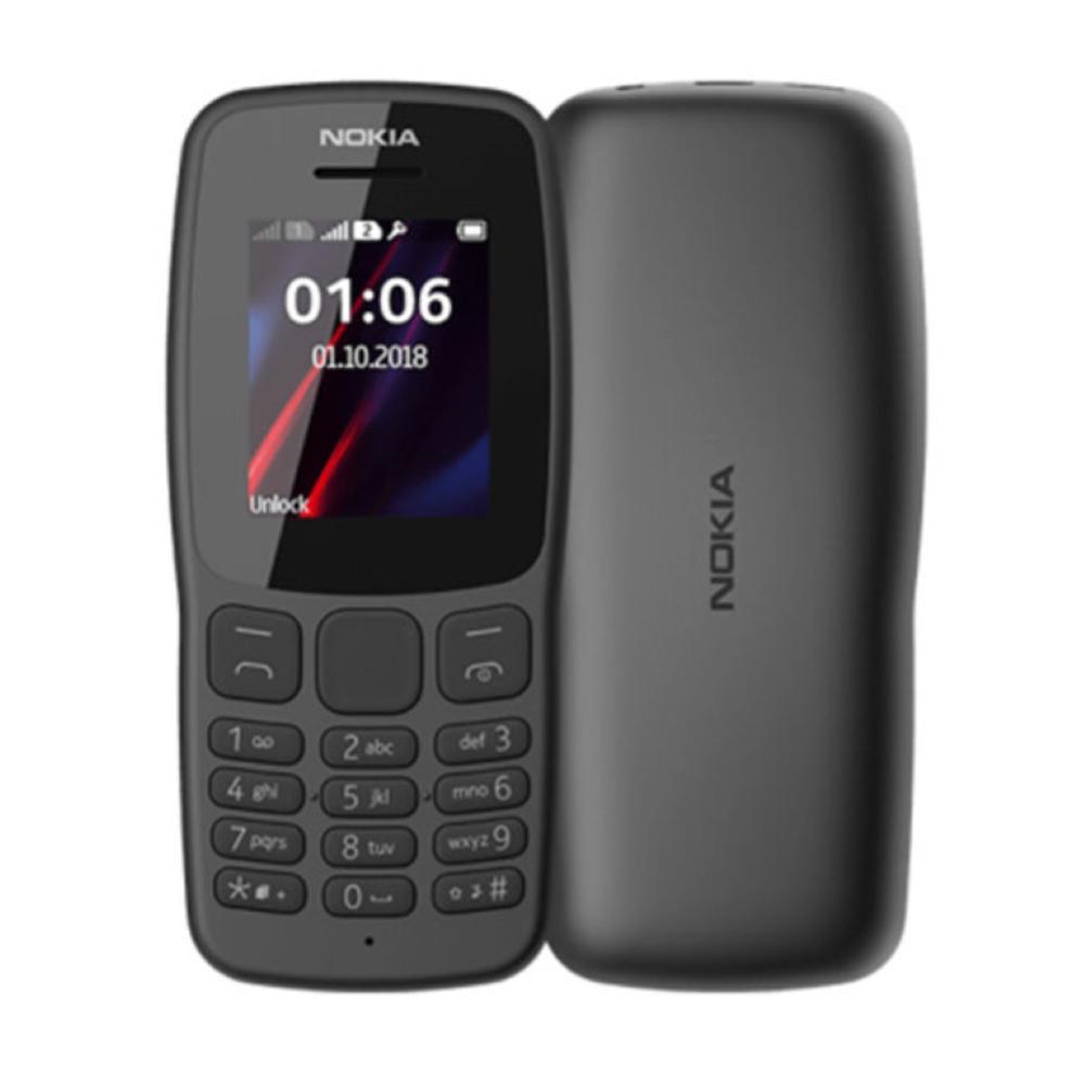 NOKIA 106 DS 2017 TA-1114 NEW BLACK RADIO …