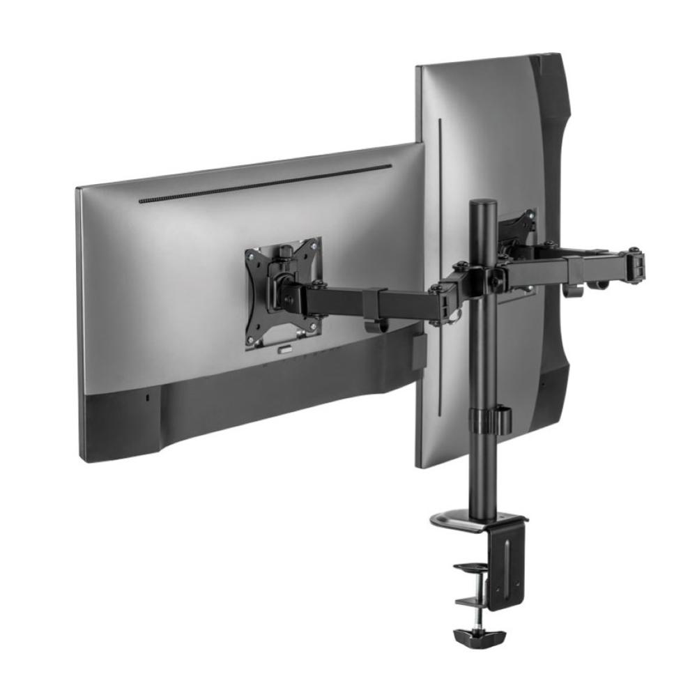 SUPERIOR SUPPORTO DA TAVOLO PER DOPPIO MONITOR 17"-32" …