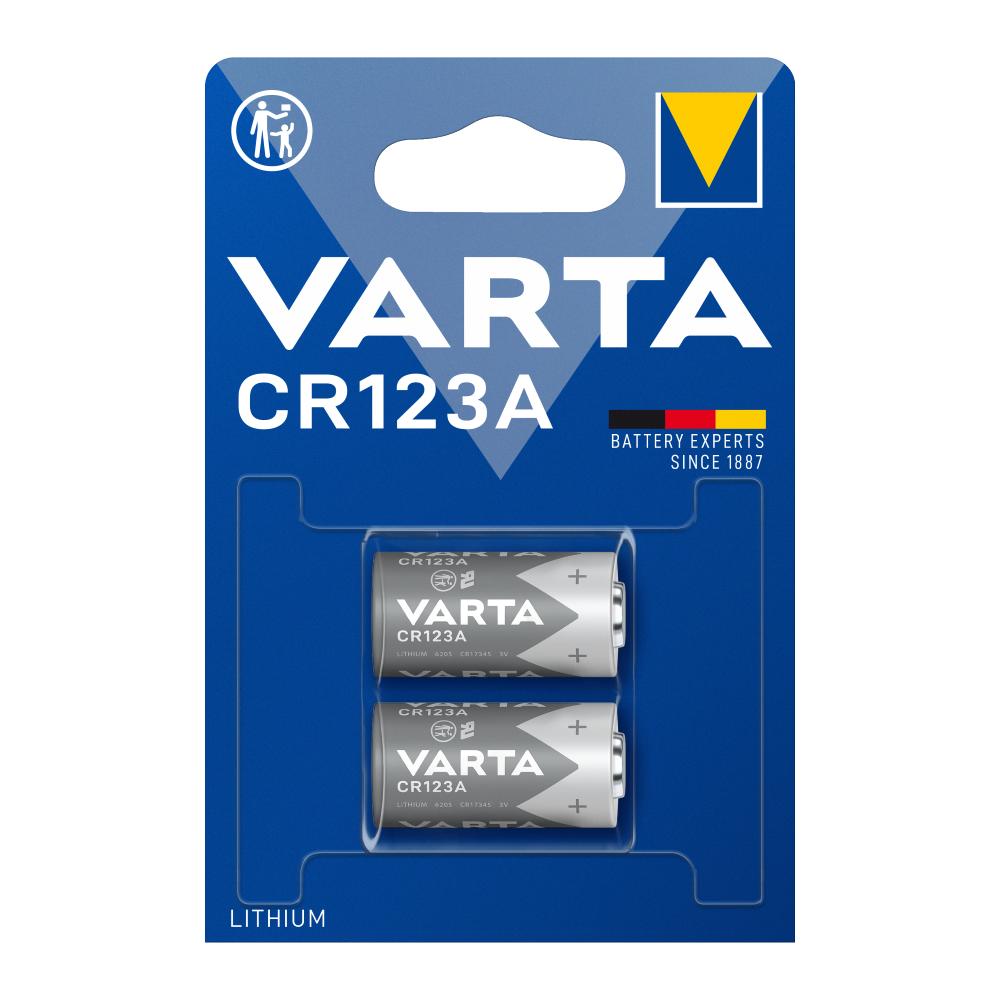 VARTA CR 123 BL2/10PZ