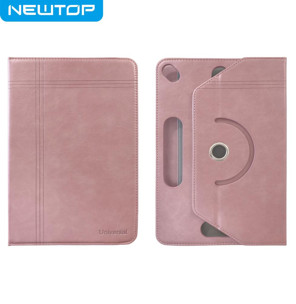 NEWTOP COVER TABLET UNIVERSALE IN PELLE PU RUOTABILE …