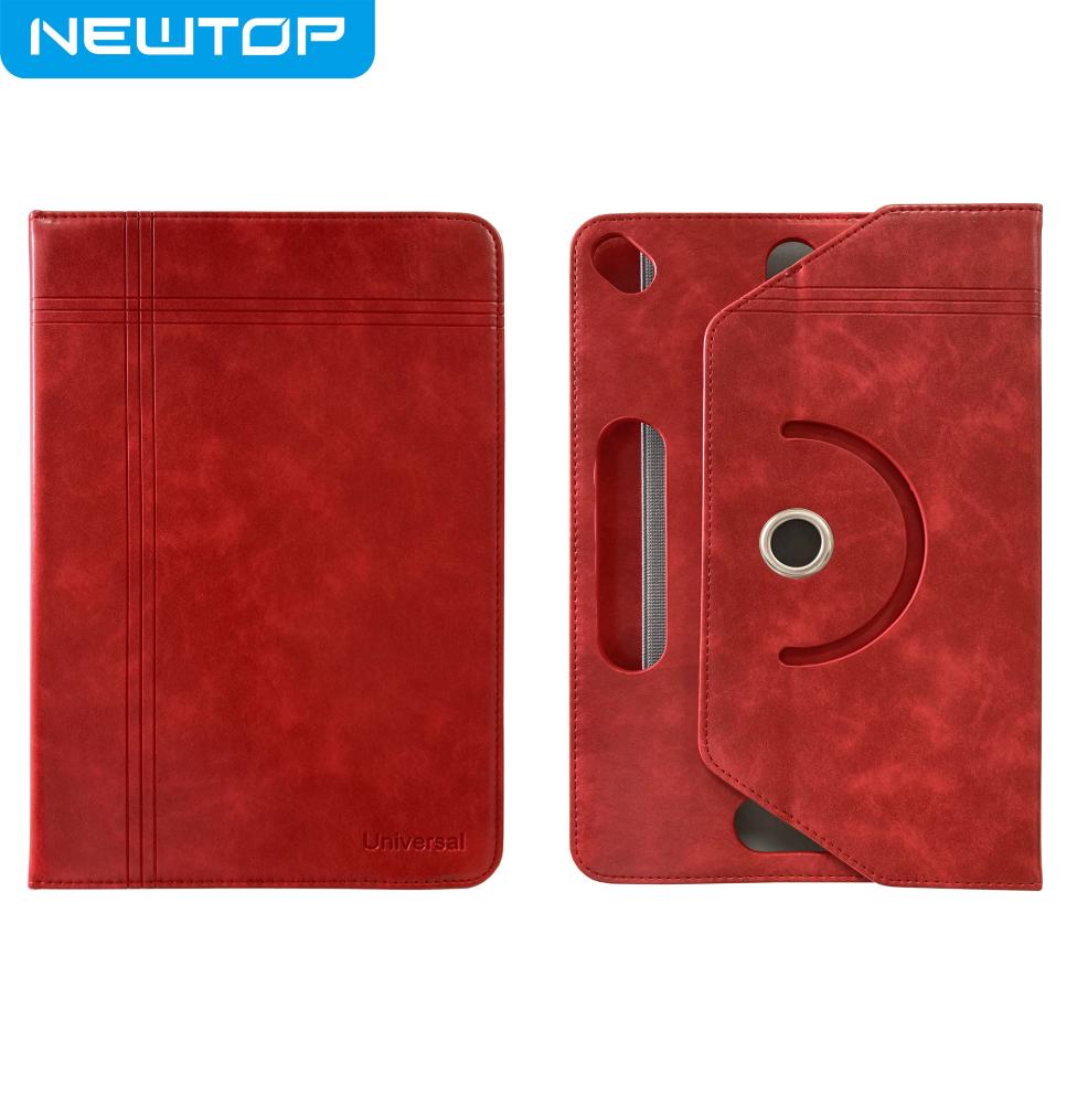 NEWTOP COVER TABLET UNIVERSALE IN PELLE PU RUOTABILE …